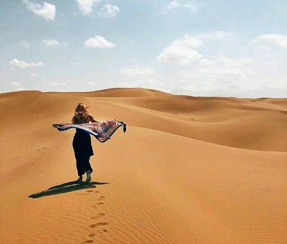 عکس هایی از کویر مرنجاب