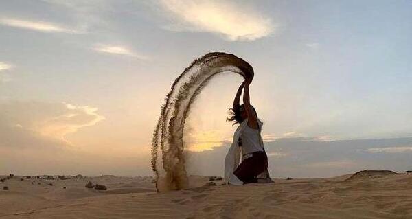 عکس گرفتن تو کویر