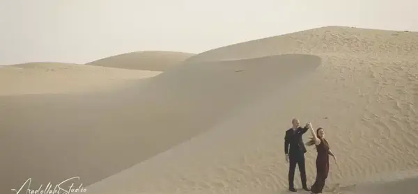 عکس دونفره تو کویر