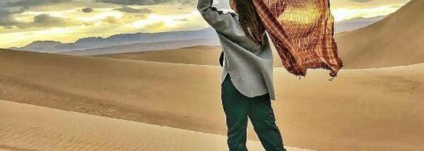 عکس از کویر ورزنه