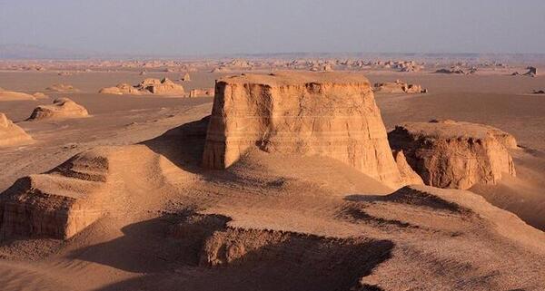 عکس ناسا از کویر لوت