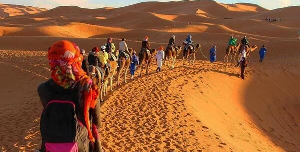عکس در کویر مصر