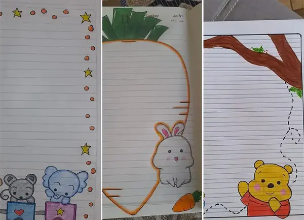 عکس صفحه خط دار خالی