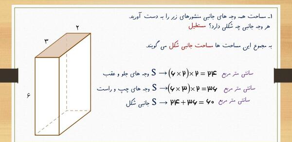 عکس صفحه ی اول کتاب ریاضی هفتم