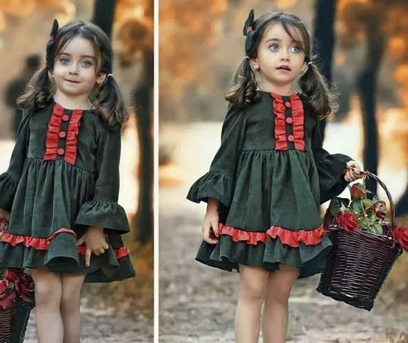عکس مدل لباس شب یلدا دختر بچه