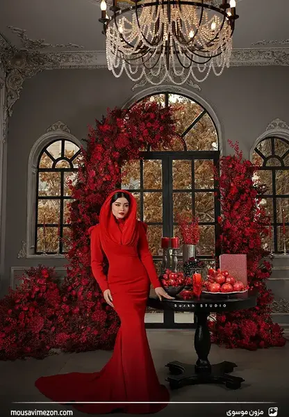 عکس مدل لباس شب یلدا زنانه اینستا