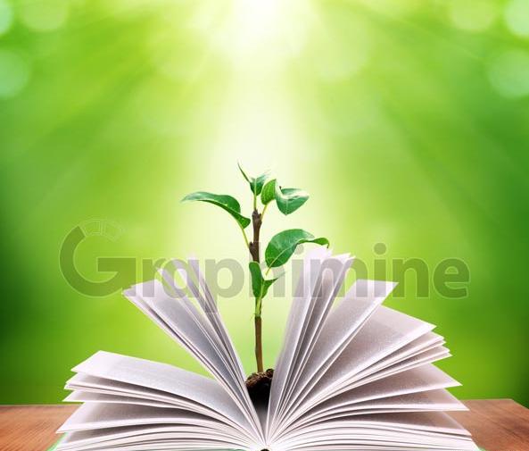 عکس کتاب در طبیعت