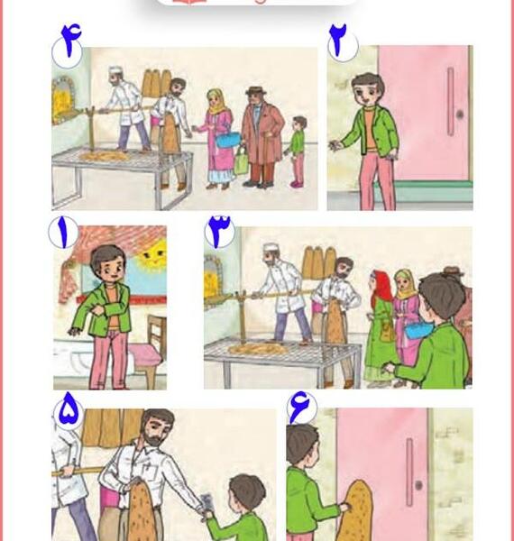 عکس کتاب کار و فناوری ششم دبستان