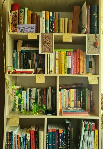 عکس از کتاب و کتابخانه