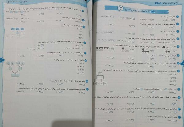 عکس کتاب گاج هفتم