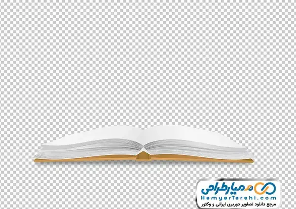 عکس کتاب با صفحه خالی