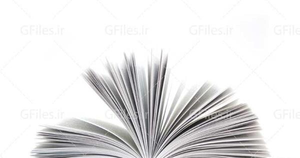 عکس کتاب با صفحه خالی
