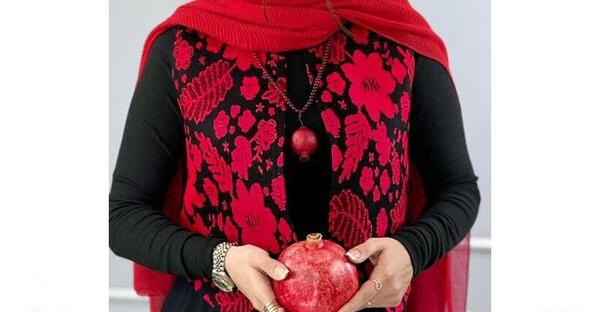 عکس لباس شب یلدا زنانه باسلام