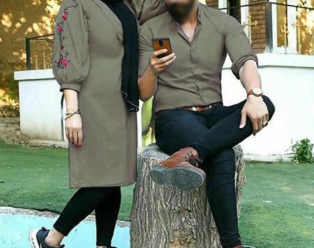 عکس خرید ست لباس شب یلدا زن و شوهر