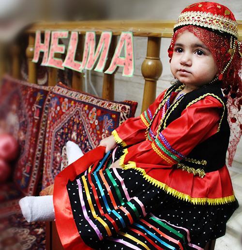 عکس لباس سنتی یلدایی