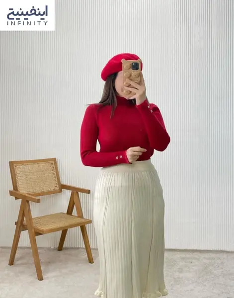عکس لباس ساده یلدایی