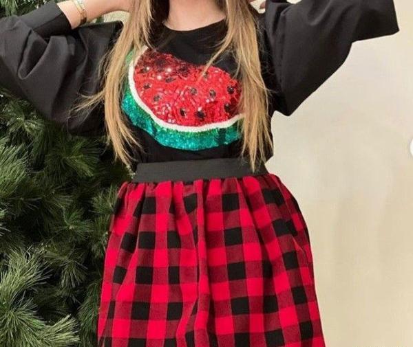 عکس لباس ساده برای یلدا