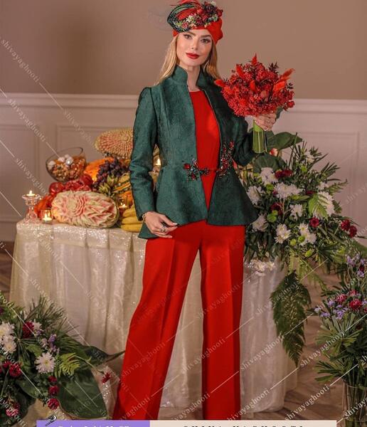 عکس لباس ست شب یلدا نامزدی
