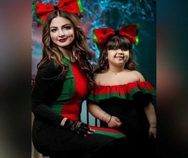 عکس لباس سرهمی شب یلدا دخترانه