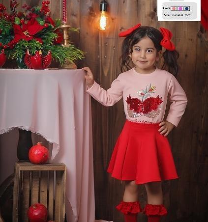 عکس قیمت لباس یلدایی بچه گانه