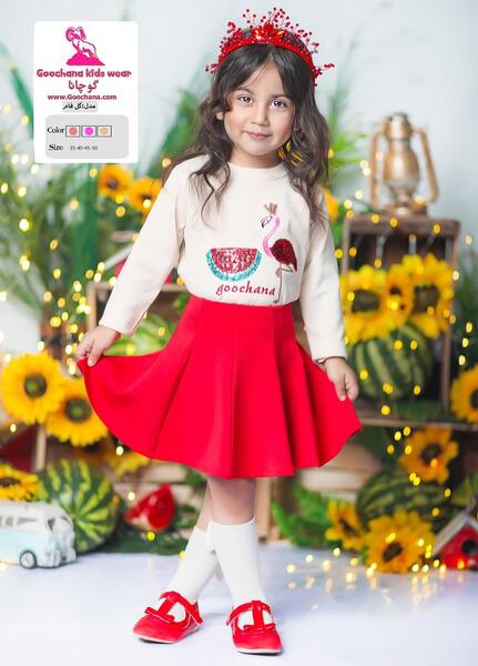 عکس قیمت لباس یلدایی بچه گانه
