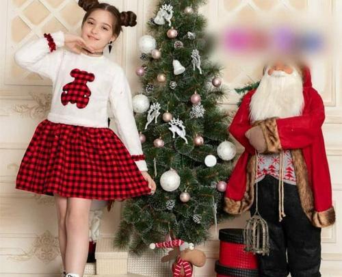عکس قیمت لباس یلدایی بچه گانه