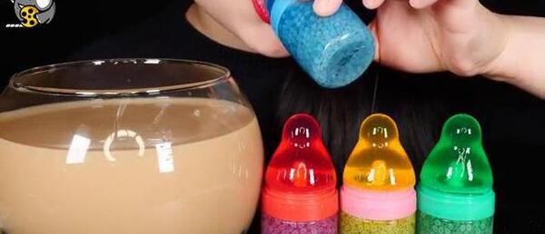 فود چالش اسمر عکس اسلایم خوردنی
