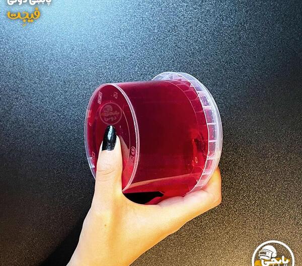 عکس از اسلایم شفاف
