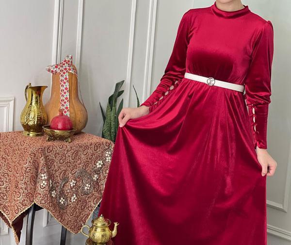 عکس لباس مخصوص شب یلدا برای عروس
