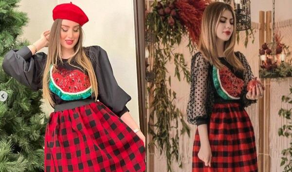 عکس مدل لباس مجلسی یلدا