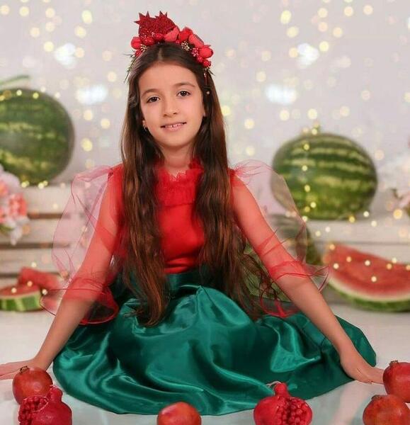 عکس لباس شب یلدا برای کودکان