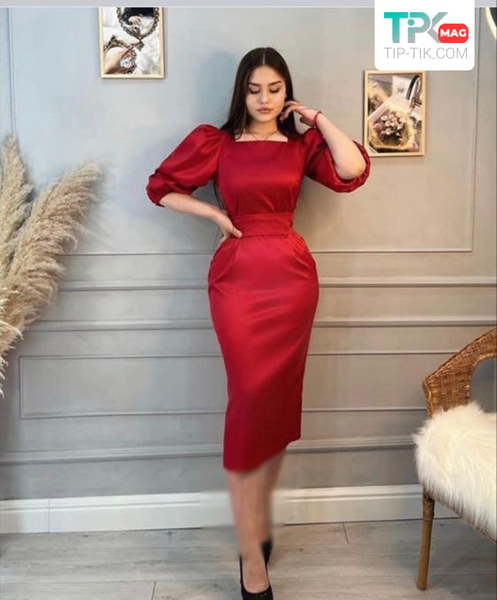 عکس لباس قرمز دخترانه برای شب یلدا