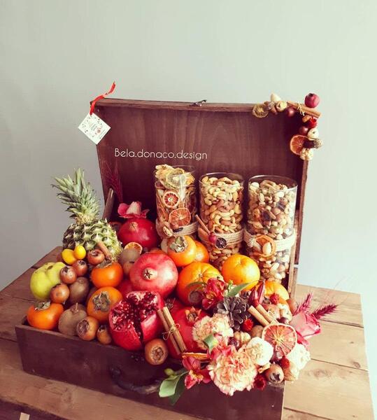عکس تزیین لباس شب یلدای عروس