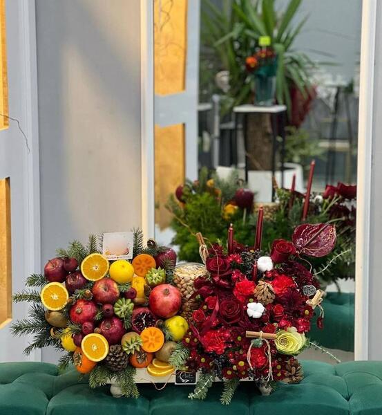 عکس تزیین لباس شب یلدا برای عروس