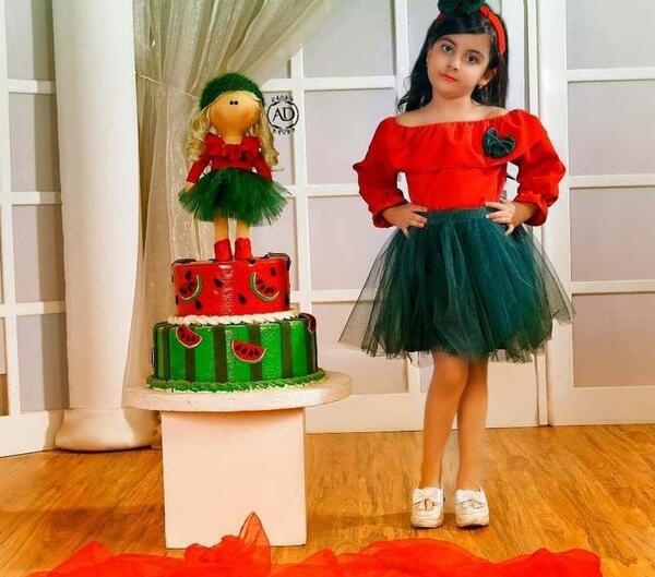 عکس لباس یلدایی توری
