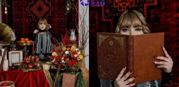 ایده ی عکس یلدایی