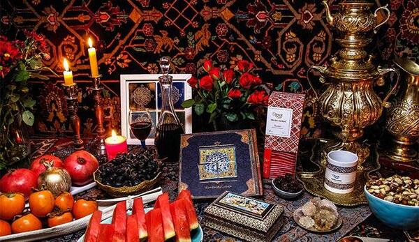 عکس ایده های تزیین یلدایی
