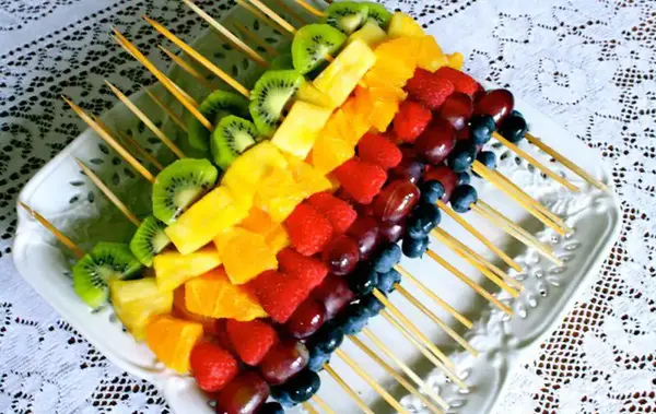 عکس ایده تزیین میوه یلدا ساده