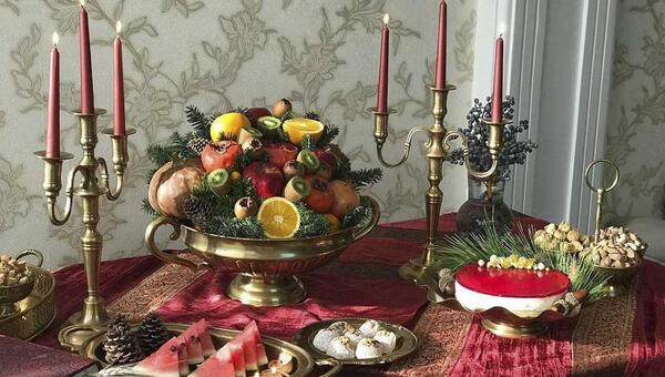 عکس ایده ی یلدایی ساده