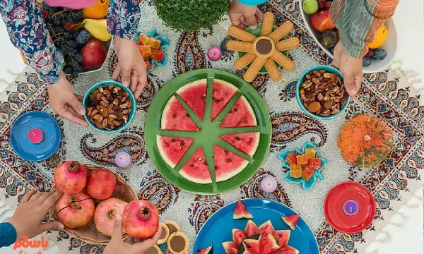 عکس ایده ی یلدایی ساده