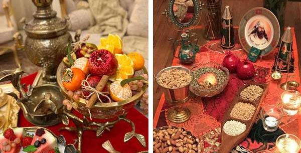 عکس ایده ی یلدایی ساده