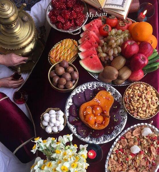 عکس ایده ی یلدایی ساده