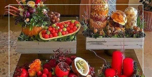 عکس ایده ی یلدایی عروس