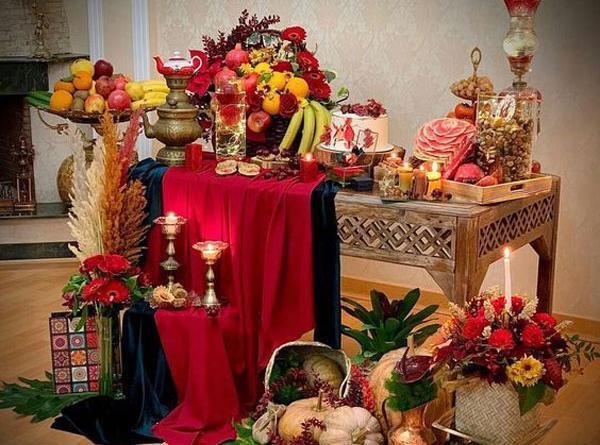 عکس ایده ی یلدایی عروس
