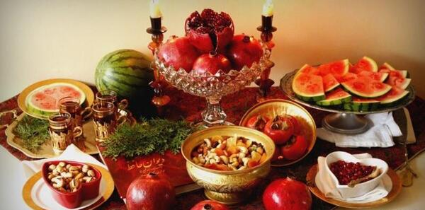 عکس ایده برای تزیینات شب یلدا