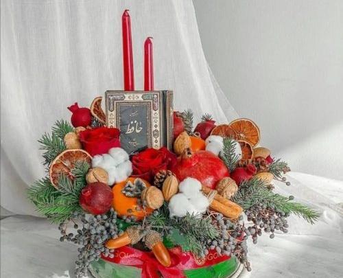 عکس ایده های شب یلدا برای تازه عروس
