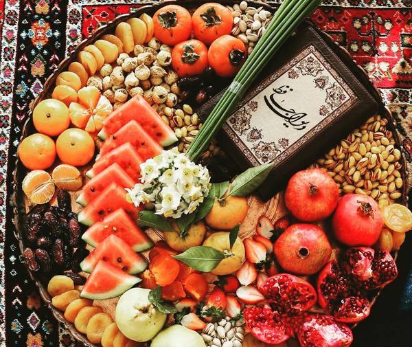 عکس ایده های شب یلدا برای تازه عروس