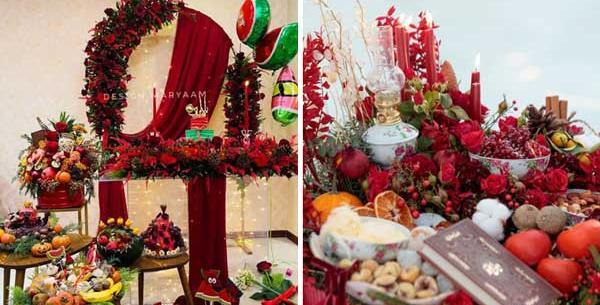 عکس ایده وسایل شب یلدا