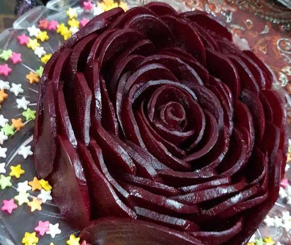عکس ایده تزیین لبو برای شب یلدا