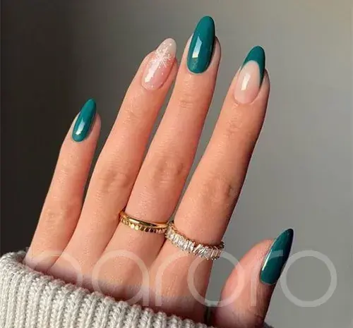عکس ایده لاک زدن برای شب یلدا